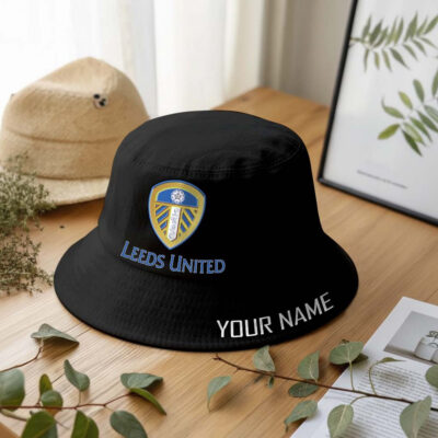 Alternative view of Leeds United Anglerhut | Bucket Hat