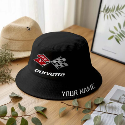 Alternative view of Corvette C3 Anglerhut | Bucket Hat