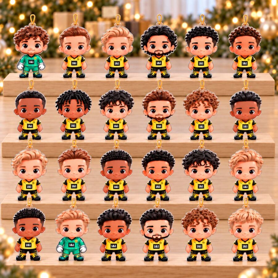 Borussia Dortmund Adventskalender - BVB Spieler Figuren Adventskalender - BVB Advent Calendar – Bild 3