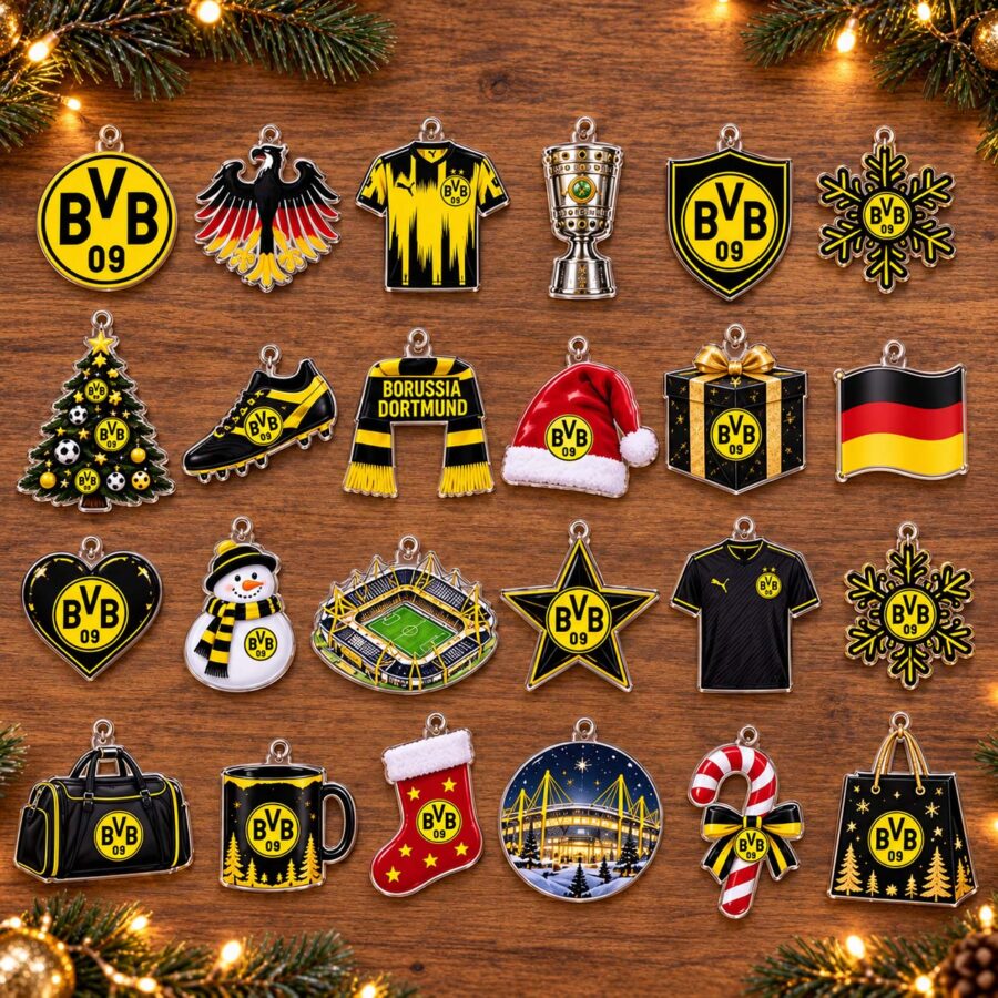Borussia Dortmund Adventskalender - BVB Christbaumschmuck Adventskalender - BVB Advent Calendar – Bild 2
