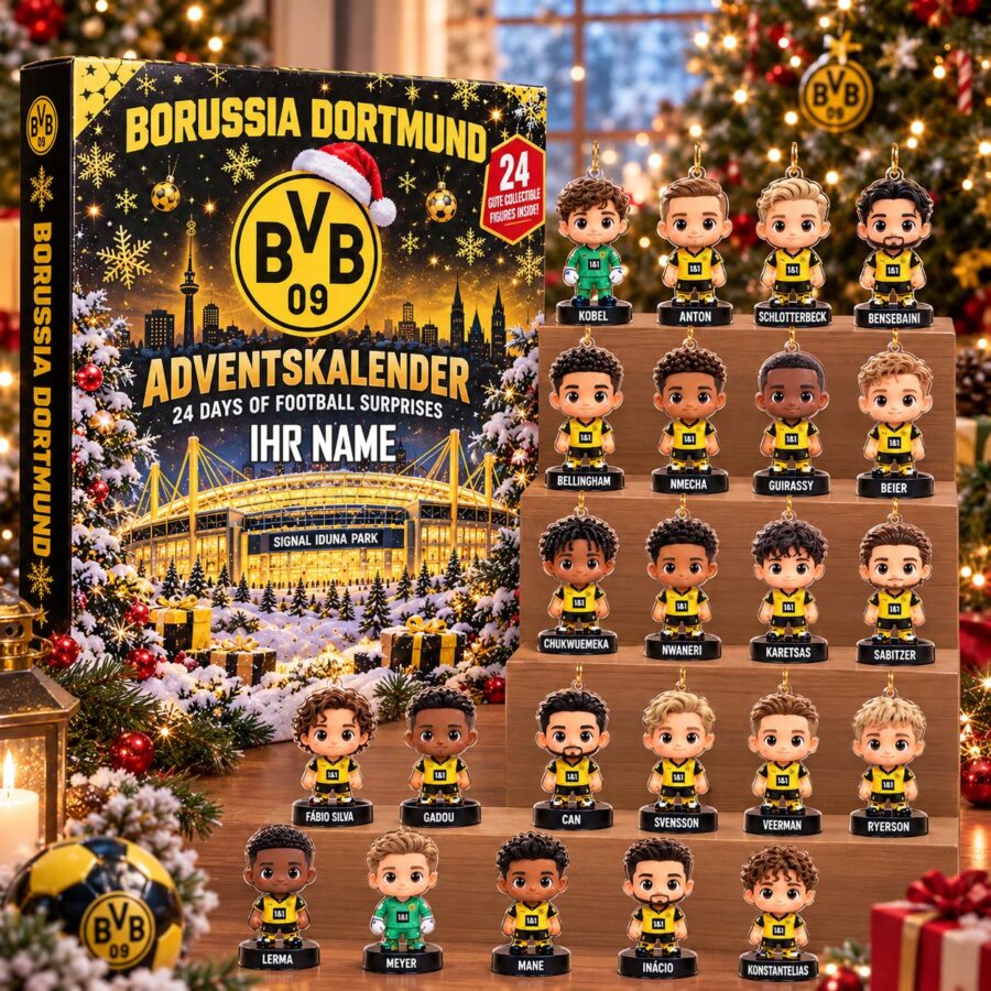 Borussia Dortmund Adventskalender - BVB Trikot Edition Adventskalender - BVB Advent Calendar – Bild 2