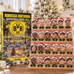Borussia Dortmund Adventskalender – BVB Mini Face Ornament Adventskalender – BVB Advent Calendar