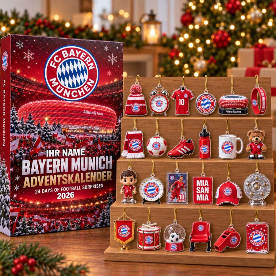 FC Bayern München Adventskalender - FCB Trikot Edition Adventskalender - FCB Advent Calendar – Bild 2