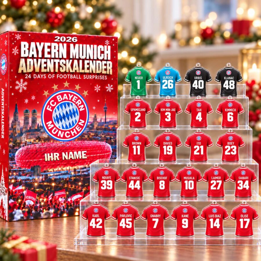 FC Bayern München Adventskalender - FCB Mini Figure Adventskalender - FCB Advent Calendar – Bild 2